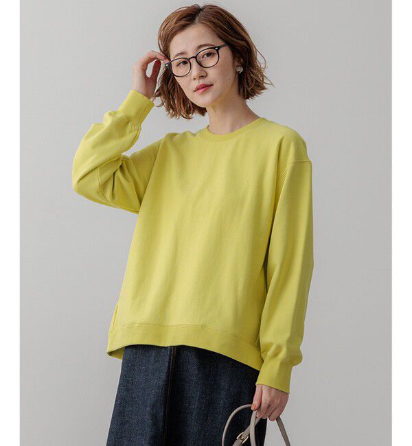 23区「【WEB&一部店舗限定カラーあり/Oggi2月号掲載】カラー スウェット」|Tシャツ・カットソー|ﾍﾟﾘﾄﾞｯ