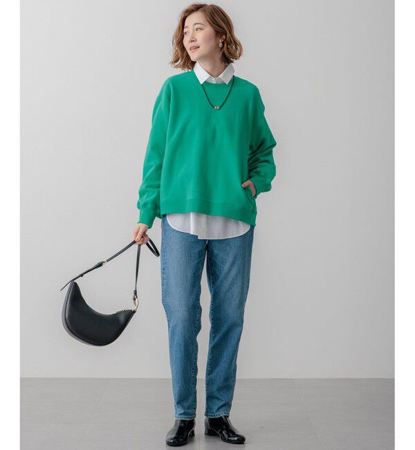 23区「【WEB&一部店舗限定カラーあり/Oggi2月号掲載】カラー スウェット」|Tシャツ・カットソー|