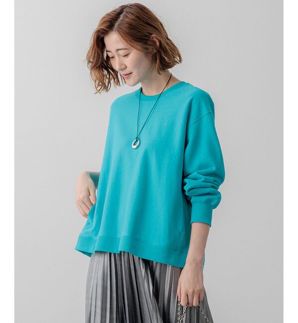 23区「【WEB&一部店舗限定カラーあり/Oggi2月号掲載】カラー スウェット」|Tシャツ・カットソー|[一部店舗限定