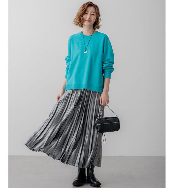 23区「【WEB&一部店舗限定カラーあり/Oggi2月号掲載】カラー スウェット」|Tシャツ・カットソー|