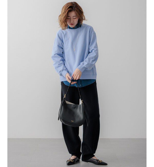 23区「【WEB&一部店舗限定カラーあり/Oggi2月号掲載】カラー スウェット」|Tシャツ・カットソー|