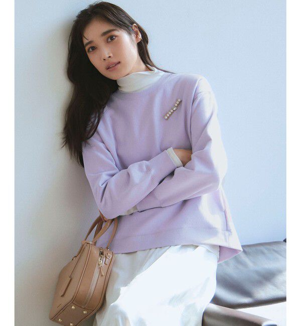 23区「【WEB&一部店舗限定カラーあり/Oggi2月号掲載】カラー スウェット」|Tシャツ・カットソー|ｱﾒｼﾞｽﾄ(2