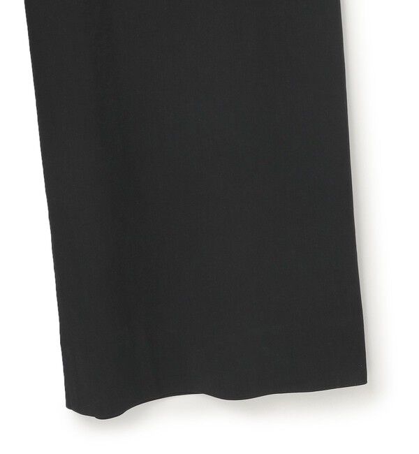 23区「【洗える】リネンレーヨンストレッチ スクエアネック オールインワン」|オールインワン|