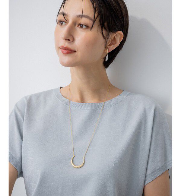 23区「フープトップ チェーン ネックレス」|ネックレス|