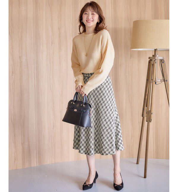 ANY SIS「【洗える】アンゴラブレンド ニット」|ニット・セーター|