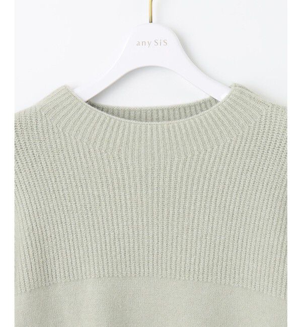 ANY SIS「【洗える】アンゴラブレンド ニット」|ニット・セーター|