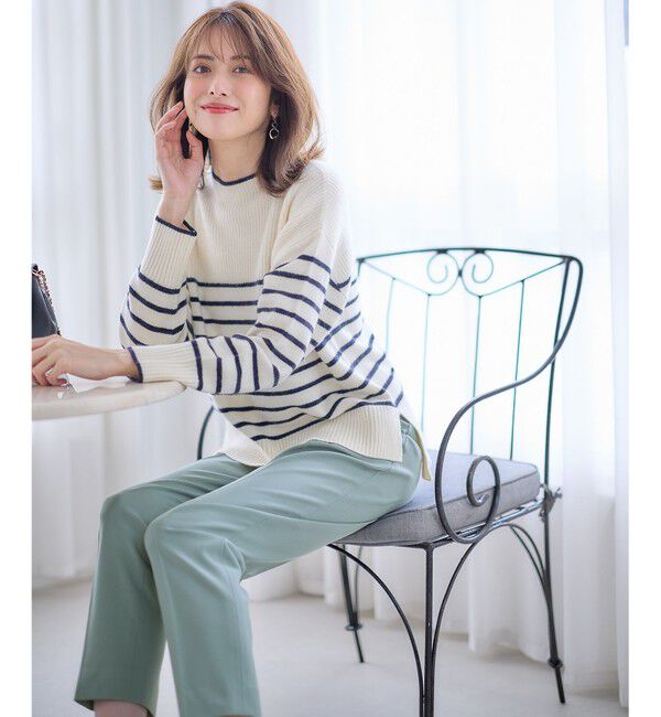 ANY SIS「【洗える】アンゴラブレンド ニット」|ニット・セーター|