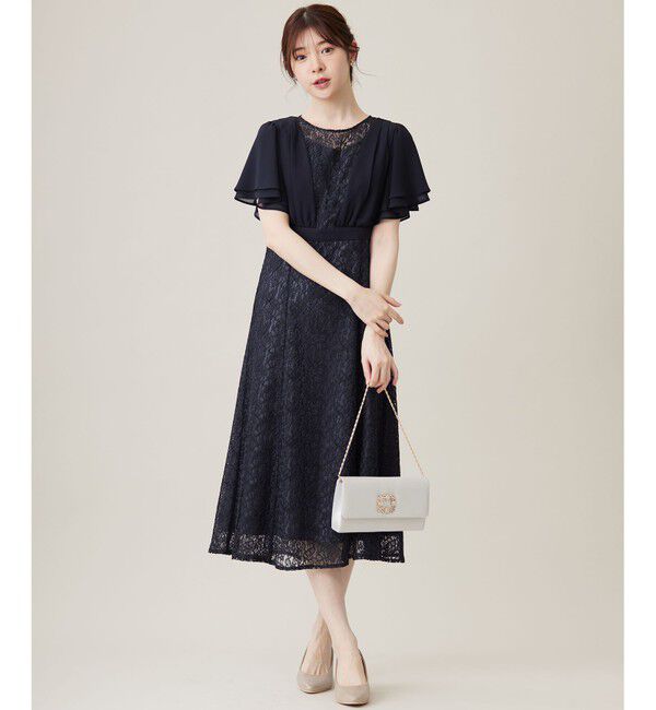 any SiS「【Lily Calin】ナローフレアレース ドレス」|ドレス|