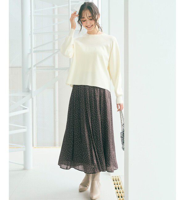 ANY SIS「【洗える】ショート丈 プルオーバー」|ニット・セーター|