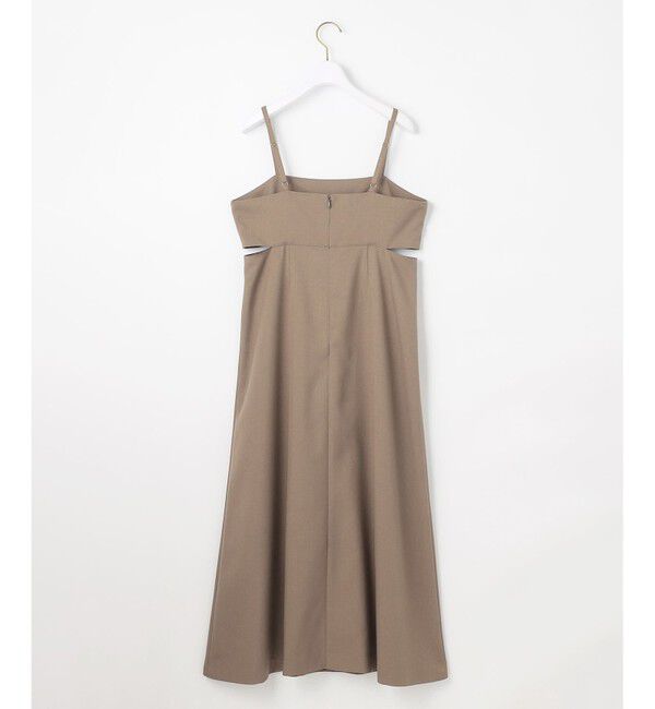 ANY SIS「【洗える・2SET】カットデザインスタイルアップ ワンピース&times;ニット」|スーツ|