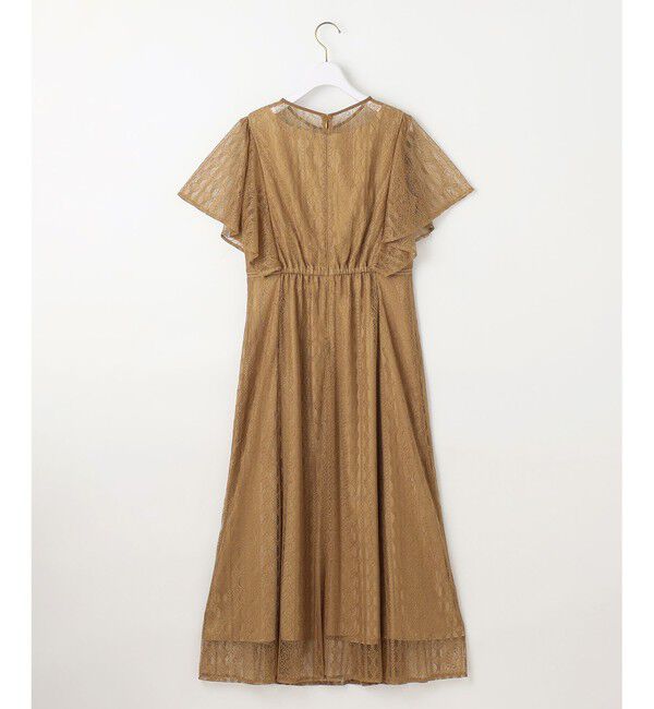 ANY SIS「【洗える】ストライプレーシー ドレス」|ドレス|