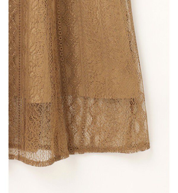 ANY SIS「【洗える】ストライプレーシー ドレス」|ドレス|