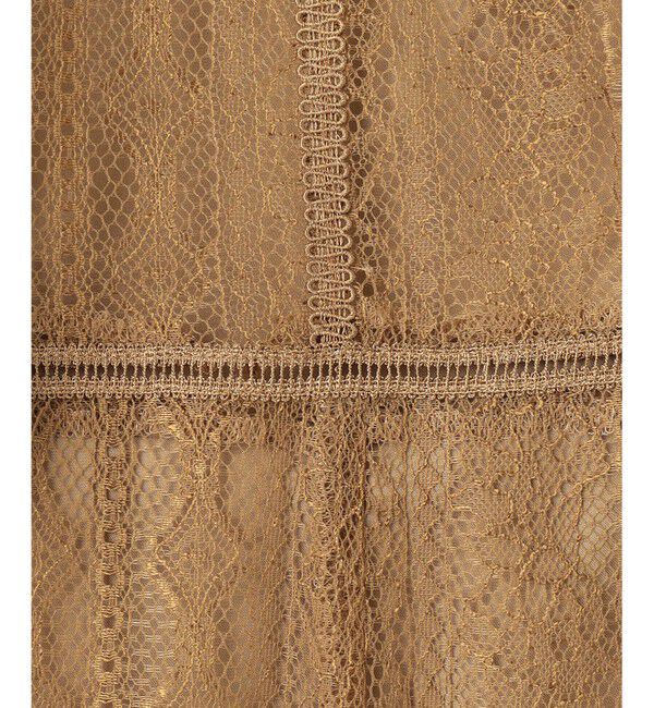 ANY SIS「【洗える】ストライプレーシー ドレス」|ドレス|