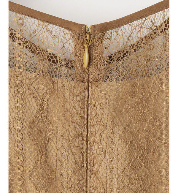 ANY SIS「【洗える】ストライプレーシー ドレス」|ドレス|