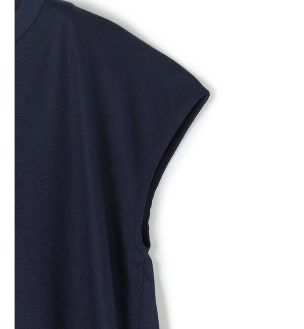 BEIGE,「【WEB限定・洗える】MELISSA / バックシフォンスキッパー半袖トップス」|Tシャツ・カットソー|