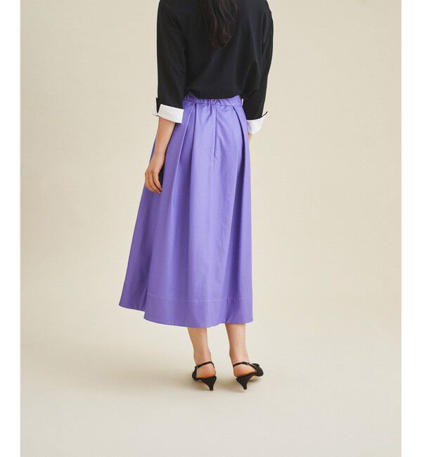 Grace Class「フェイクレザータックスカート」|スカート|