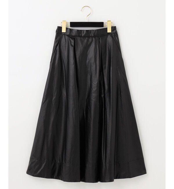 Grace Class「フェイクレザータックスカート」|スカート|