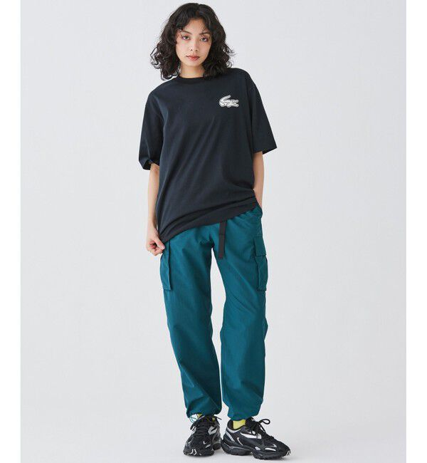 LACOSTE「【オンライン限定】LACOSTE オーバーサイズ バック プリント Tシャツ」|Tシャツ・カットソー|
