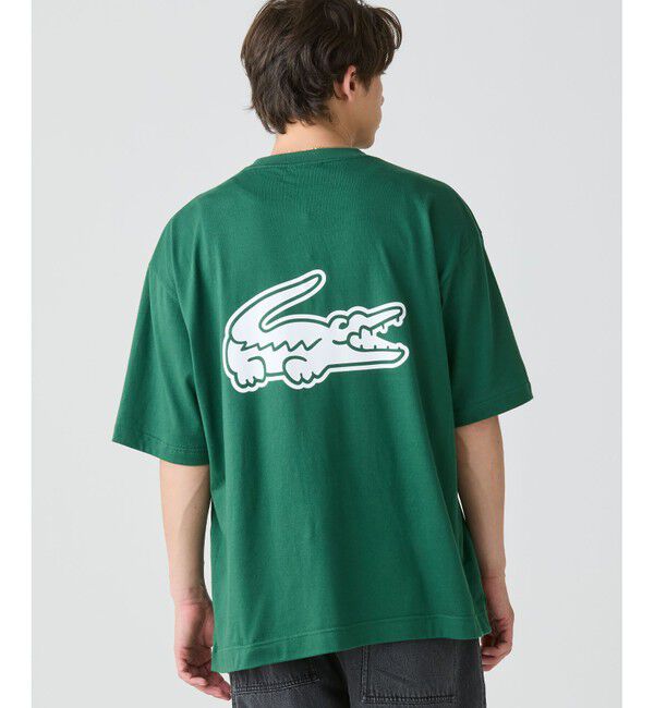 LACOSTE「【オンライン限定】LACOSTE オーバーサイズ バック プリント Tシャツ」|Tシャツ・カットソー|