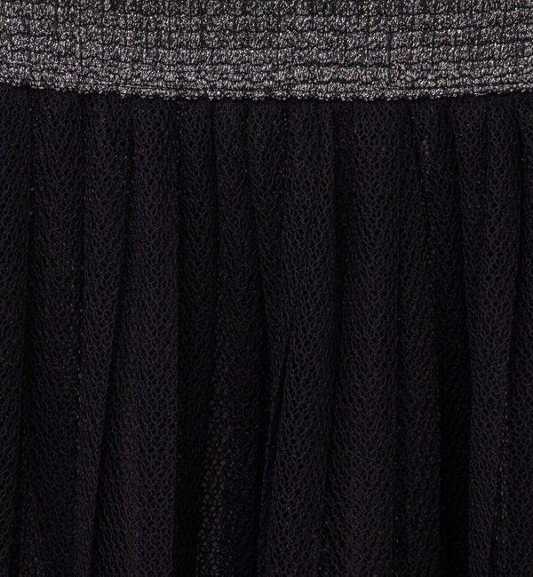 Rie Miller「ウォッシャブルラッセルチュールプリーツスカート」|スカート|