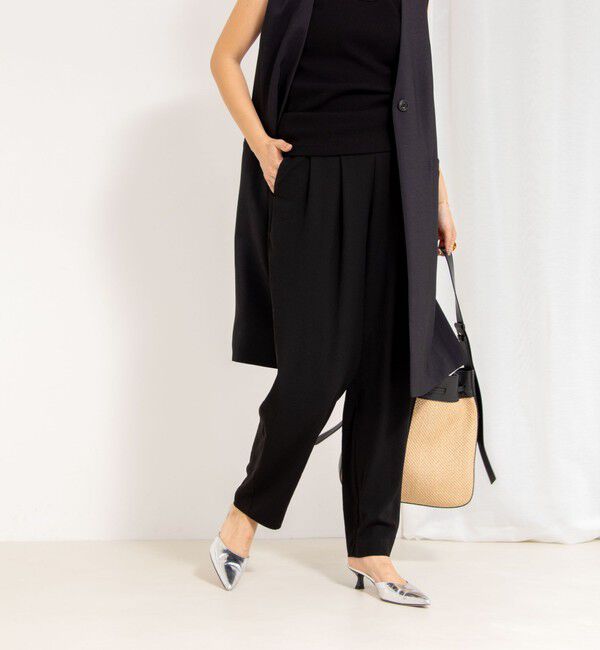 NOLLEY'S「【松葉☆別注アイテム】《セットアップ対応》エアリージョーゼットイージーバレルパンツ」|その他|