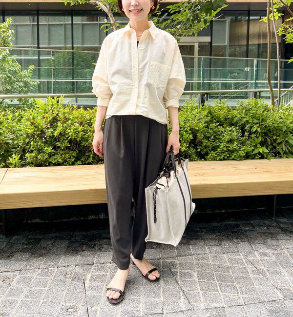 NOLLEY'S「【松葉☆別注アイテム】《セットアップ対応》エアリージョーゼットイージーバレルパンツ」|その他|