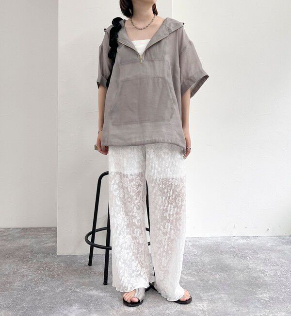 fredy emue「カットレースパンツ」|チノ|