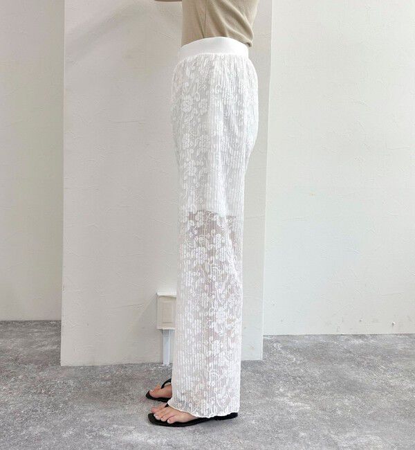 fredy emue「カットレースパンツ」|チノ|