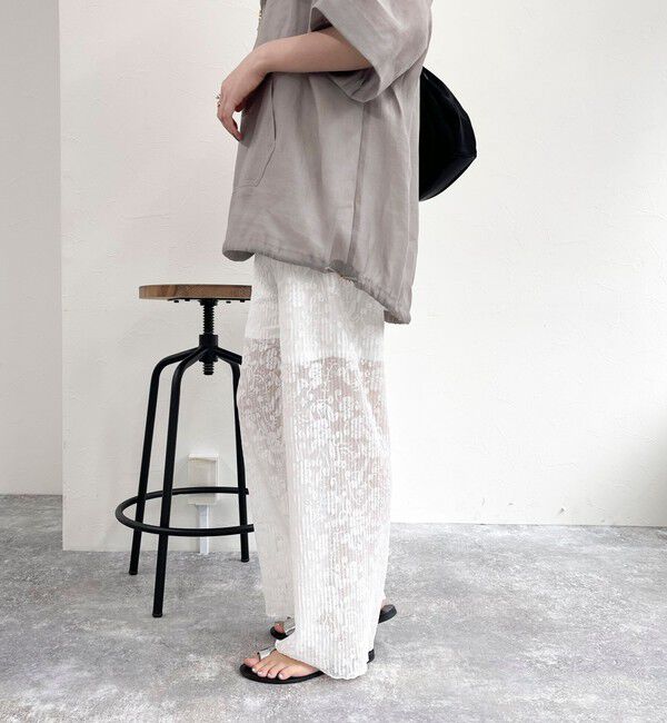 fredy emue「カットレースパンツ」|チノ|