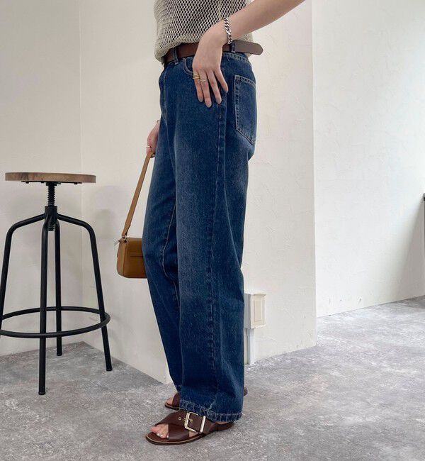 fredy emue「ストレートデニムパンツ」|デニム|