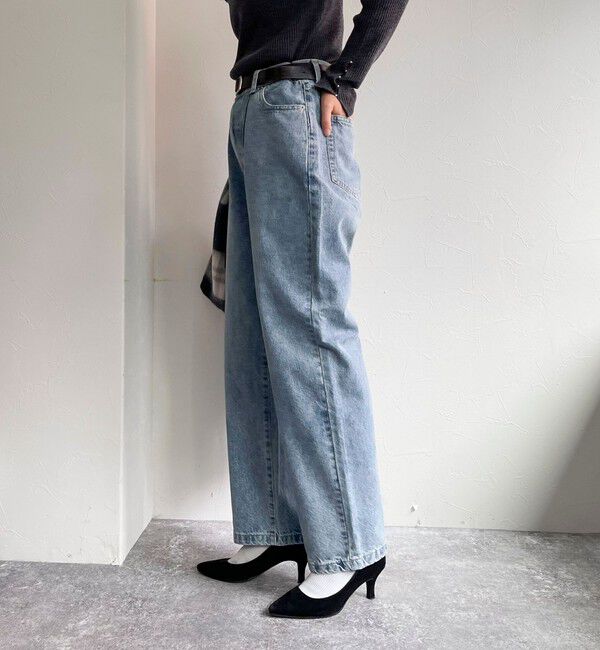 fredy emue「ストレートデニムパンツ」|デニム|