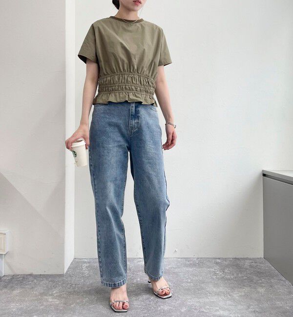 fredy emue「ストレートデニムパンツ」|デニム|