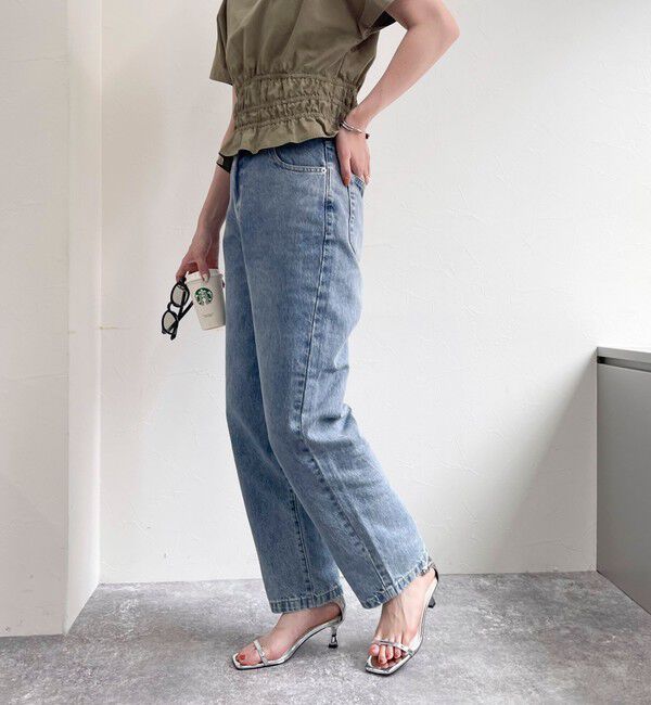 fredy emue「ストレートデニムパンツ」|デニム|