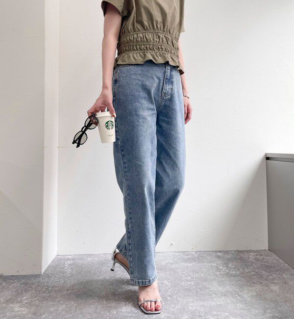 fredy emue「ストレートデニムパンツ」|デニム|