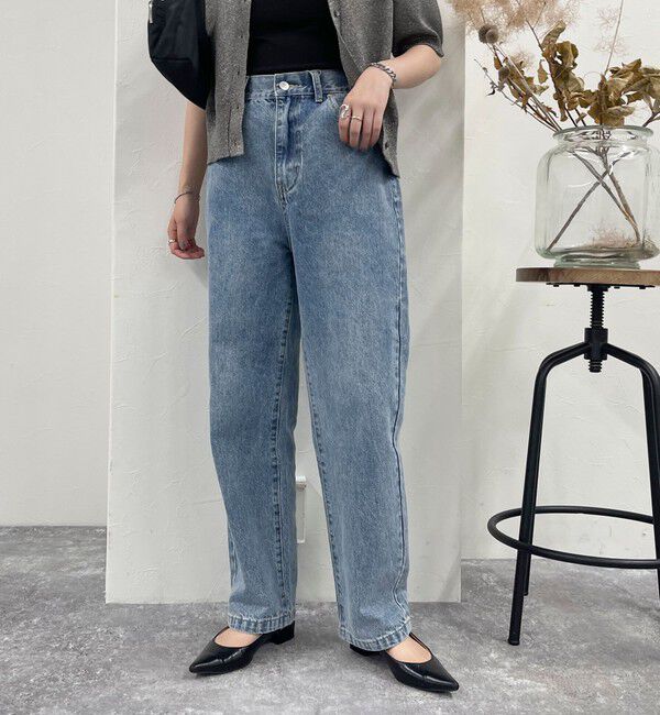 fredy emue「ストレートデニムパンツ」|デニム|