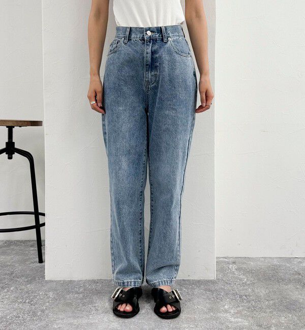 fredy emue「ストレートデニムパンツ」|デニム|