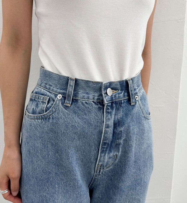 fredy emue「ストレートデニムパンツ」|デニム|