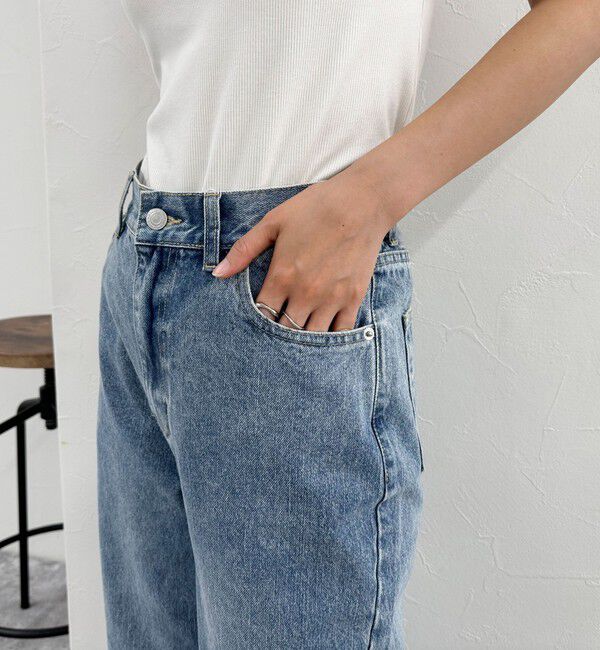 fredy emue「ストレートデニムパンツ」|デニム|