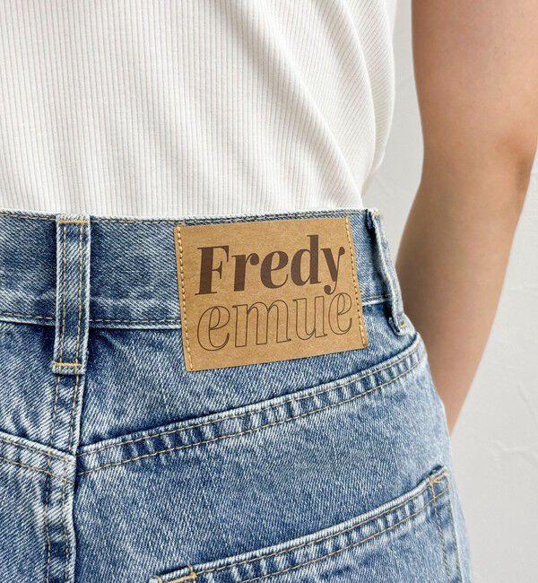fredy emue「ストレートデニムパンツ」|デニム|