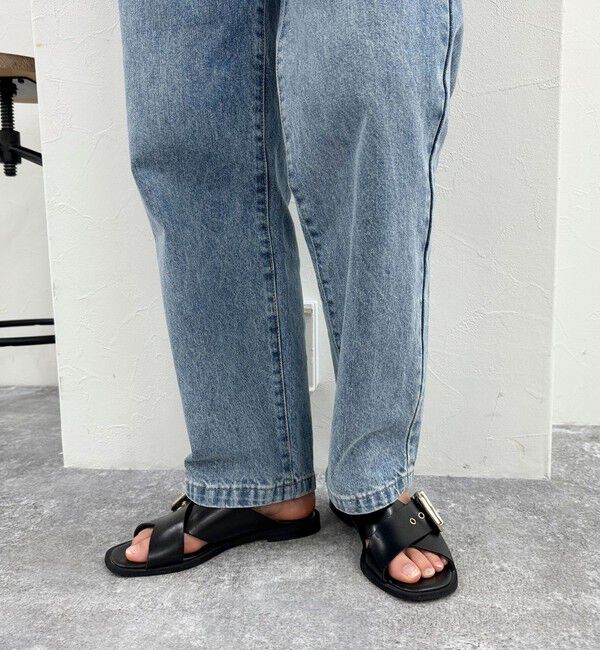 fredy emue「ストレートデニムパンツ」|デニム|