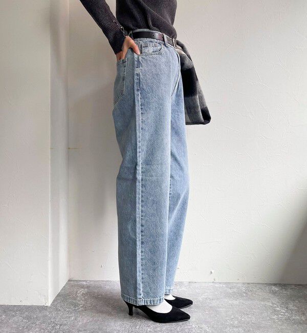 fredy emue「ストレートデニムパンツ」|デニム|