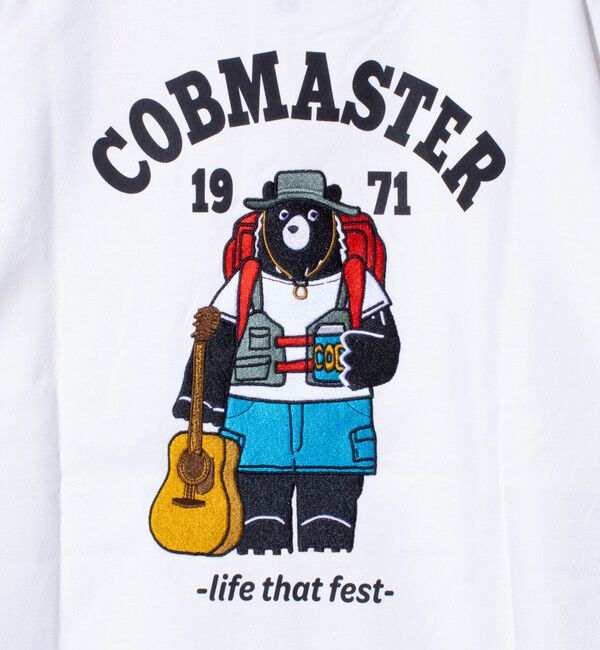 FREDY MAC「【COBMASTER/コブマスター】吸水速乾 フェスベアーバックプリントTシャツ」|Tシャツ・カットソー|