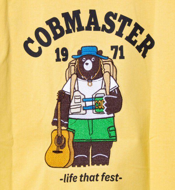 FREDY MAC「【COBMASTER/コブマスター】吸水速乾 フェスベアーバックプリントTシャツ」|Tシャツ・カットソー|