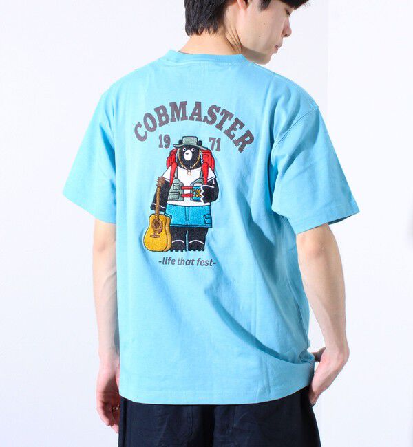 FREDY MAC「【COBMASTER/コブマスター】吸水速乾 フェスベアーバックプリントTシャツ」|Tシャツ・カットソー|