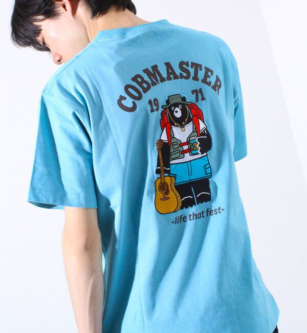FREDY MAC「【COBMASTER/コブマスター】吸水速乾 フェスベアーバックプリントTシャツ」|Tシャツ・カットソー|