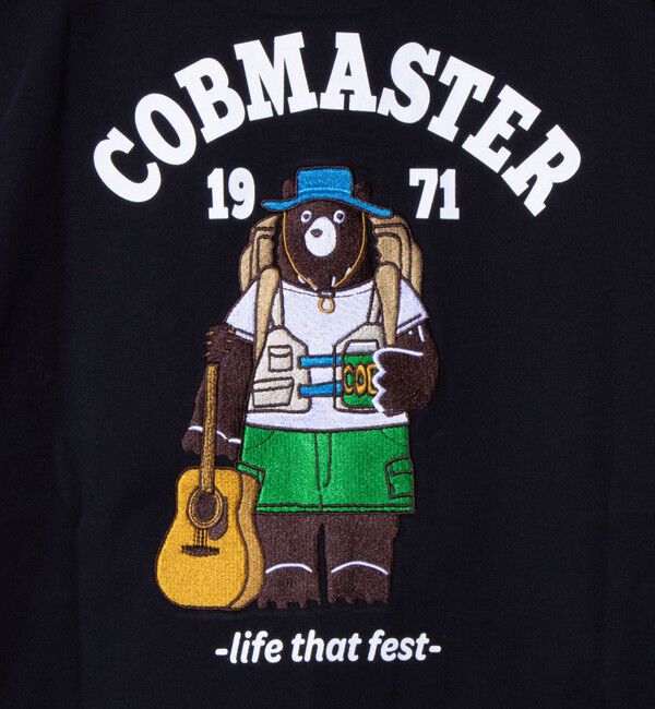 FREDY MAC「【COBMASTER/コブマスター】吸水速乾 フェスベアーバックプリントTシャツ」|Tシャツ・カットソー|