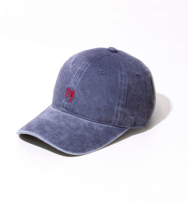 GLOSTER「【GLOSTER/グロスター】BOY ASTLAD CAP ワンポイント刺繍キャップ」|キャップ・キャスケット|インディゴブルー