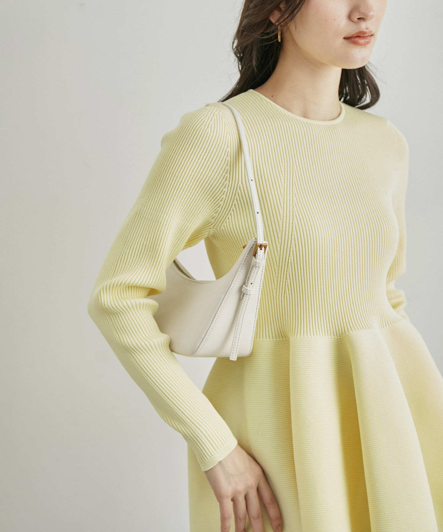 ROPE「アシンメトリーセイルフォルムバッグ」|ハンドバッグ|