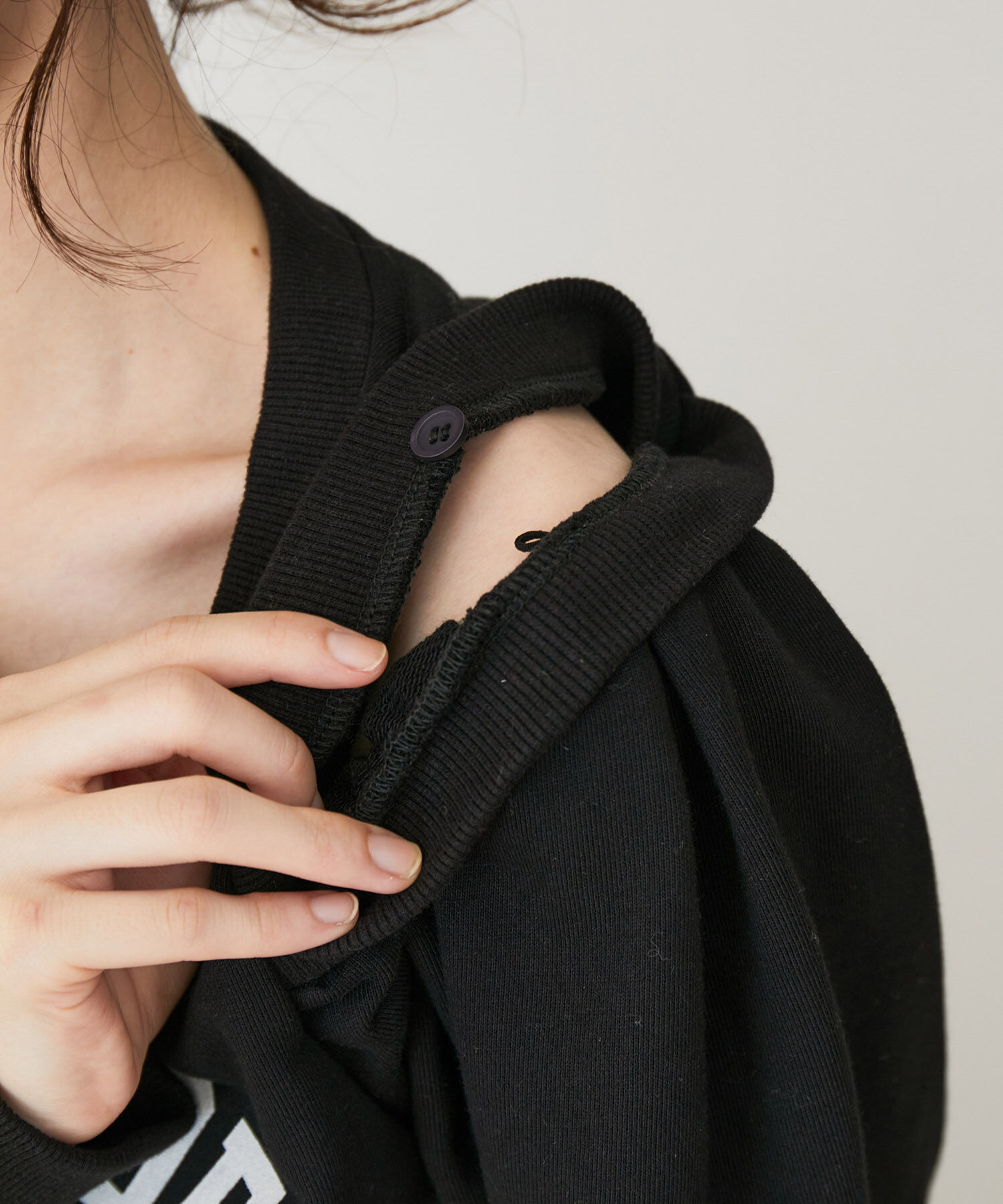 VIS「【FRUIT OF THE LOOM別注】オープンショルダースウェット」|スウェット・ジャージ|