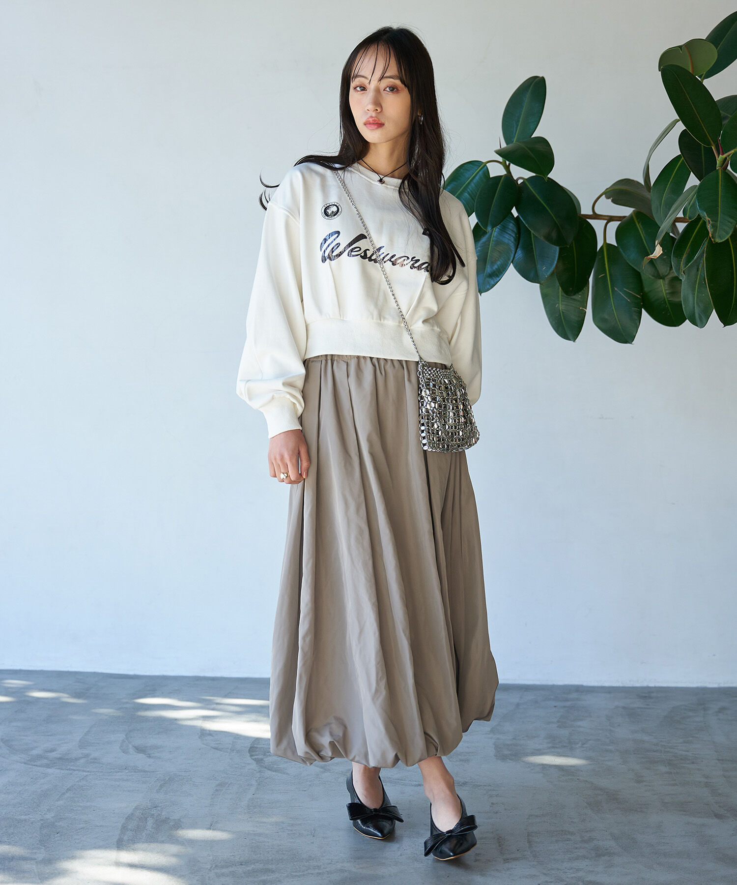 VIS「箔ロゴスウェットプルオーバー」|スウェット・ジャージ|